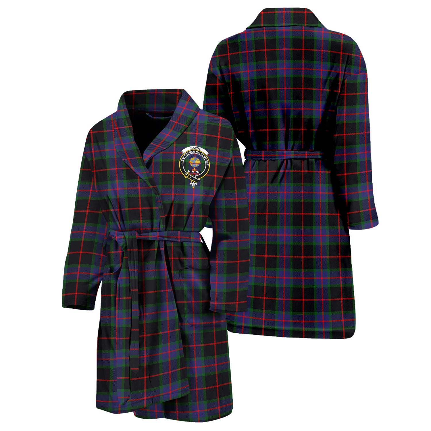 nairn-family-crest-tartan-bathrobe-tartan-robe-for-men-and-women