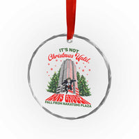 Nakatomi Plaza 1988 Crystal Glass Ornament It's Not Christmas Until Hans Gruber Fall Xmas Party TS02