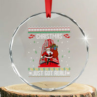 Nakatomi Plaza Christmas Crystal Glass Ornament Just Got Real - Wonder Print Shop
