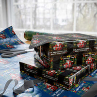 Nakatomi Plaza Christmas Wrapping Paper Roll Funny Santa Gun Cosplay Xmas - Wonder Print Shop