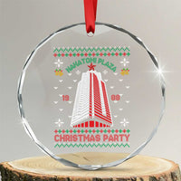 Nakatomi Plaza Crystal Glass Ornament Christmas Party 1988 Seasons Greetings - Wonder Print Shop