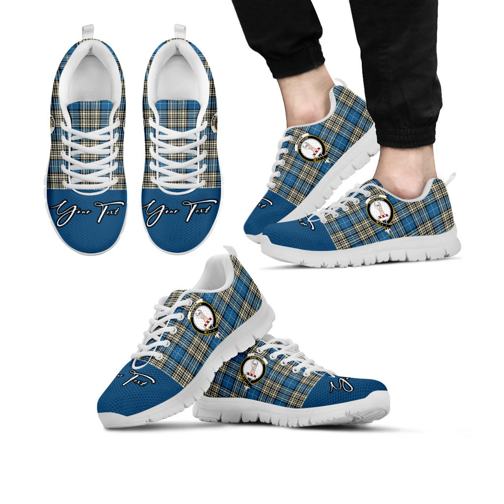 napier-ancient-family-crest-tartan-sneaker-tartan-plaid-shoes-personalized-your-signature