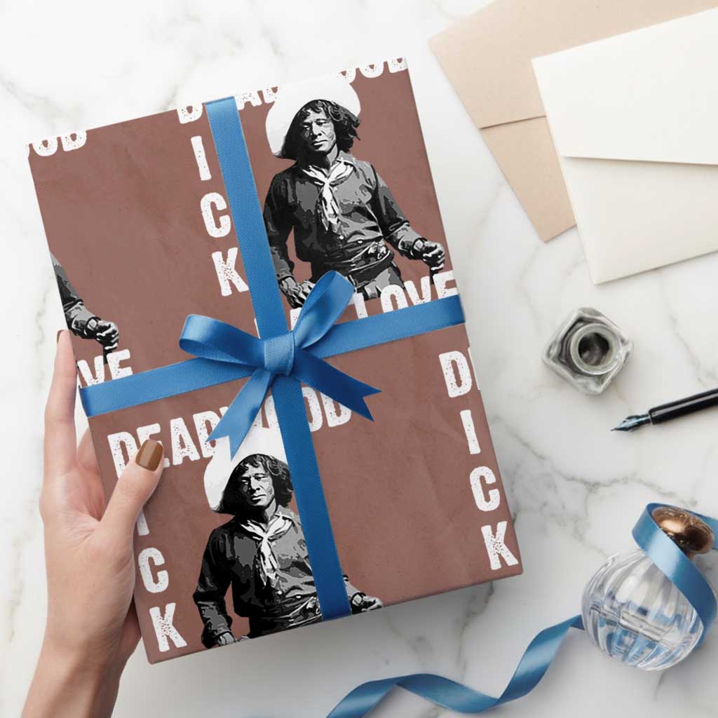 Nat Love Wrapping Paper Roll Deadwood Dick Black Cowboy Western Legend Vintage - Wonder Print Shop
