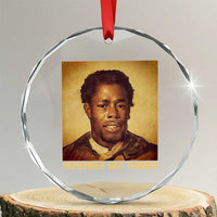 Nat Turner Crystal Glass Ornament Black History Month