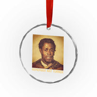 Nat Turner Crystal Glass Ornament Black History Month