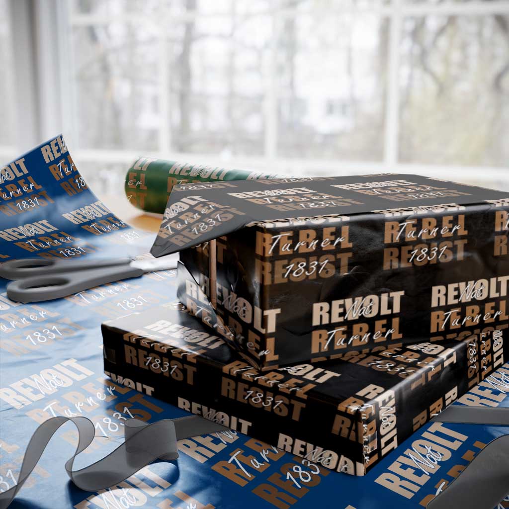 Nat Turner Quote Wrapping Paper Roll Black History Month
