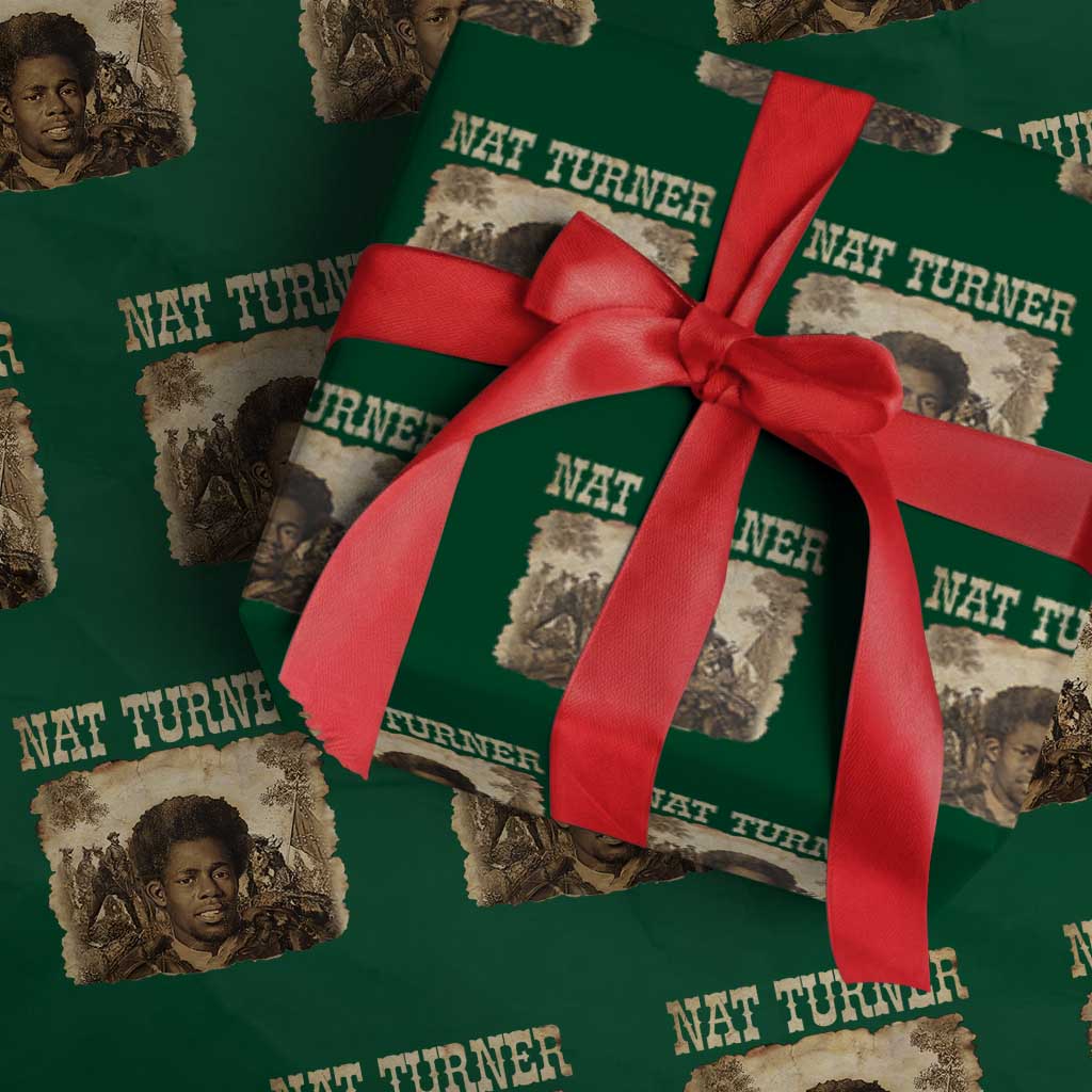 Nat Turner Wrapping Paper Roll Black History African American