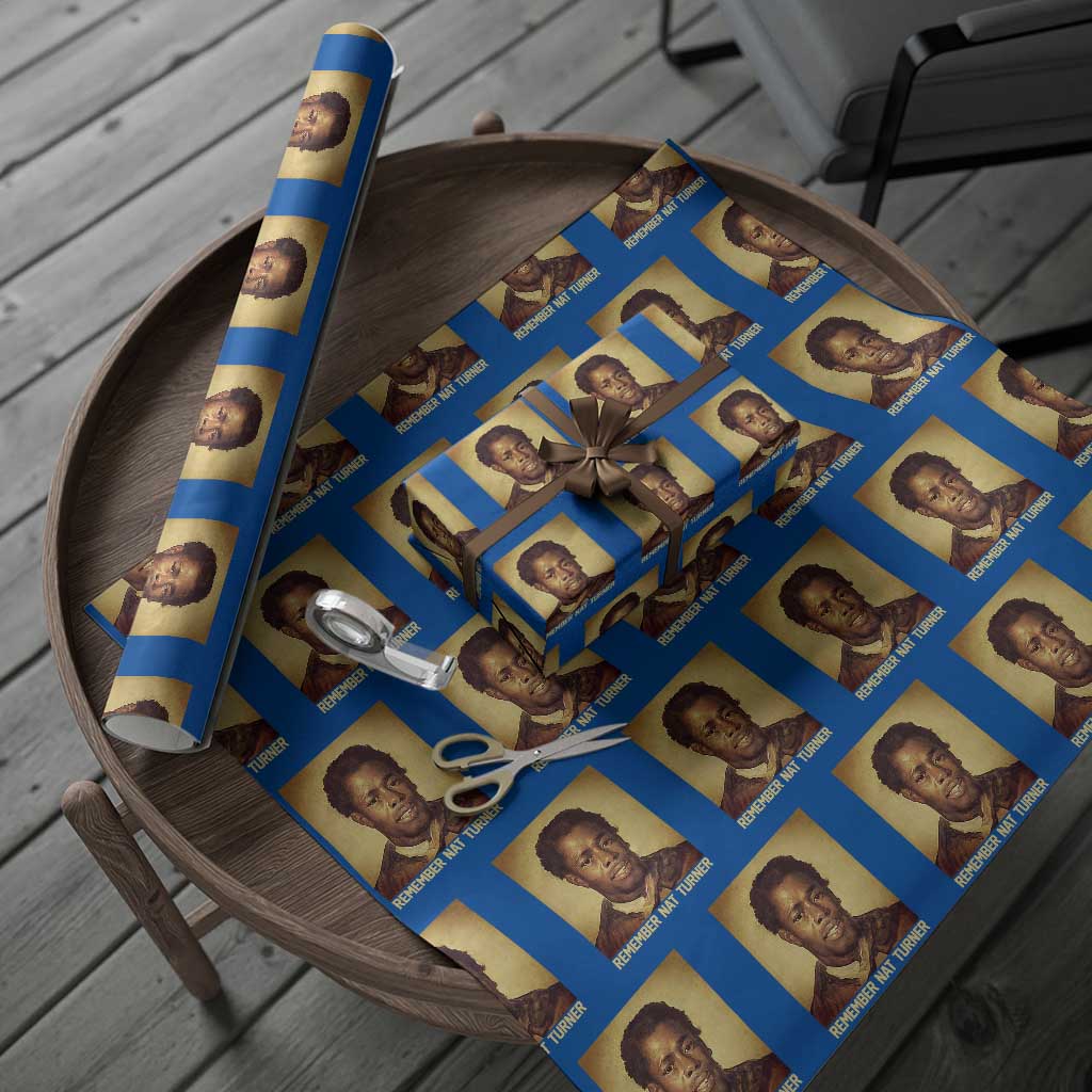 Nat Turner Wrapping Paper Roll Black History Month