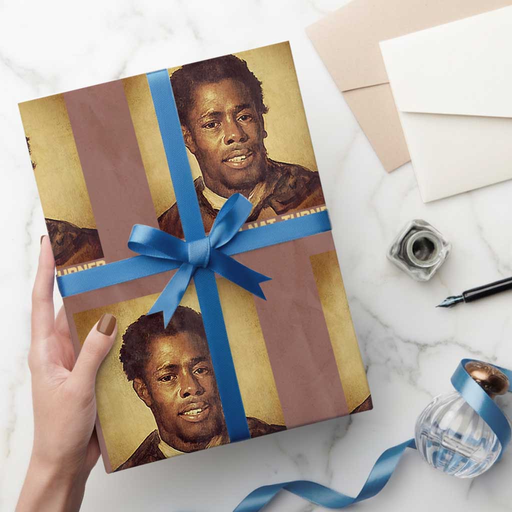 Nat Turner Wrapping Paper Roll Black History Month