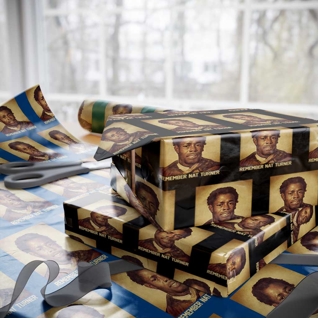 Nat Turner Wrapping Paper Roll Black History Month