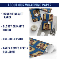 Nat Turner Wrapping Paper Roll Black History Month