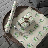National Donate Life Month Wrapping Paper Roll Green Ribbon Organ Donation In April We Save Lives