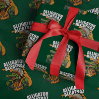 Native Alligator Alcatraz Wrapping Paper Roll Florida Gator Break The Chain - Wonder Print Shop