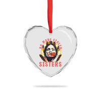 Native American Awareness Gift Heart Crystal Glass Ornament No More Stolen Sisters MMIW Support