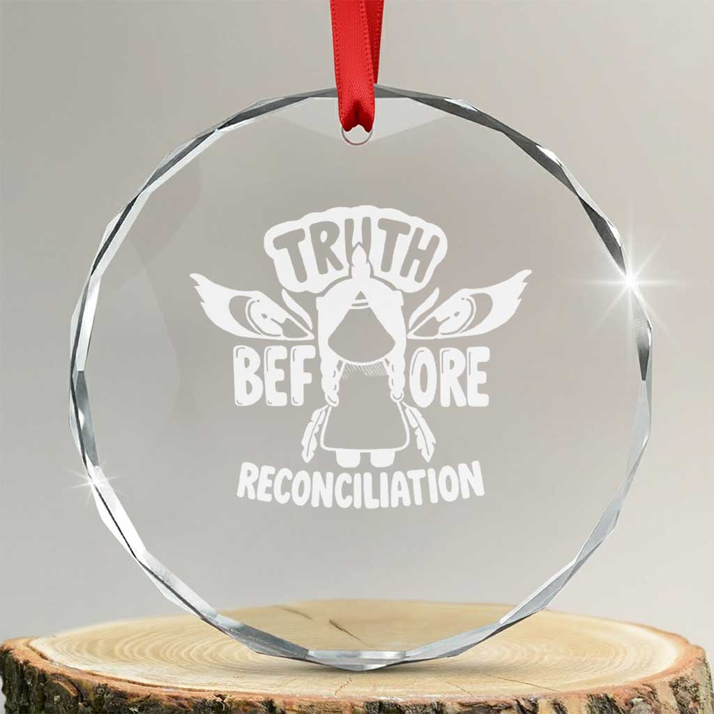 Native American Every Child Crystal Glass Ornament Truth Before Reconciliation - Wonder Print Shop