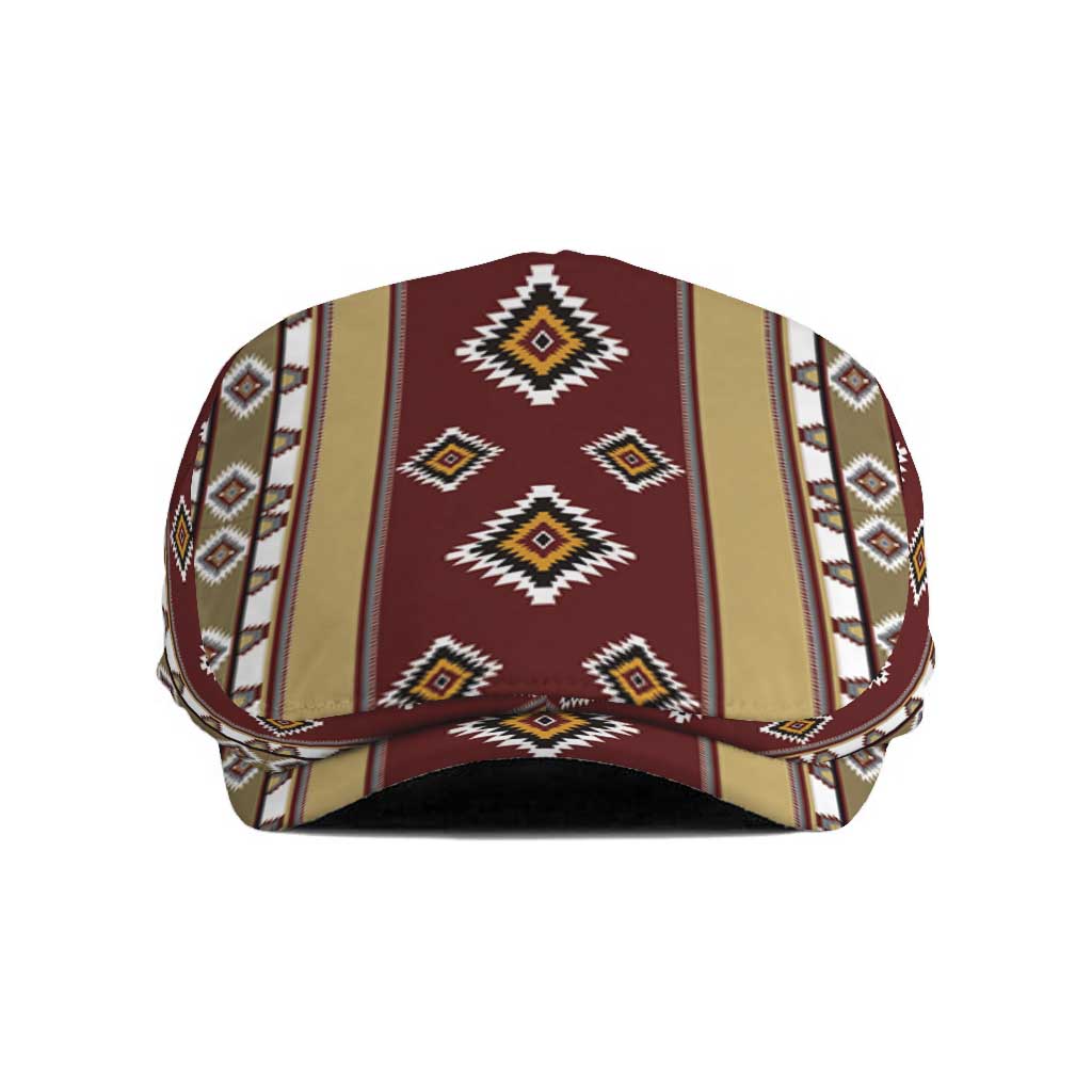 Native American Navajo Jeff Hat Tribal Pattern