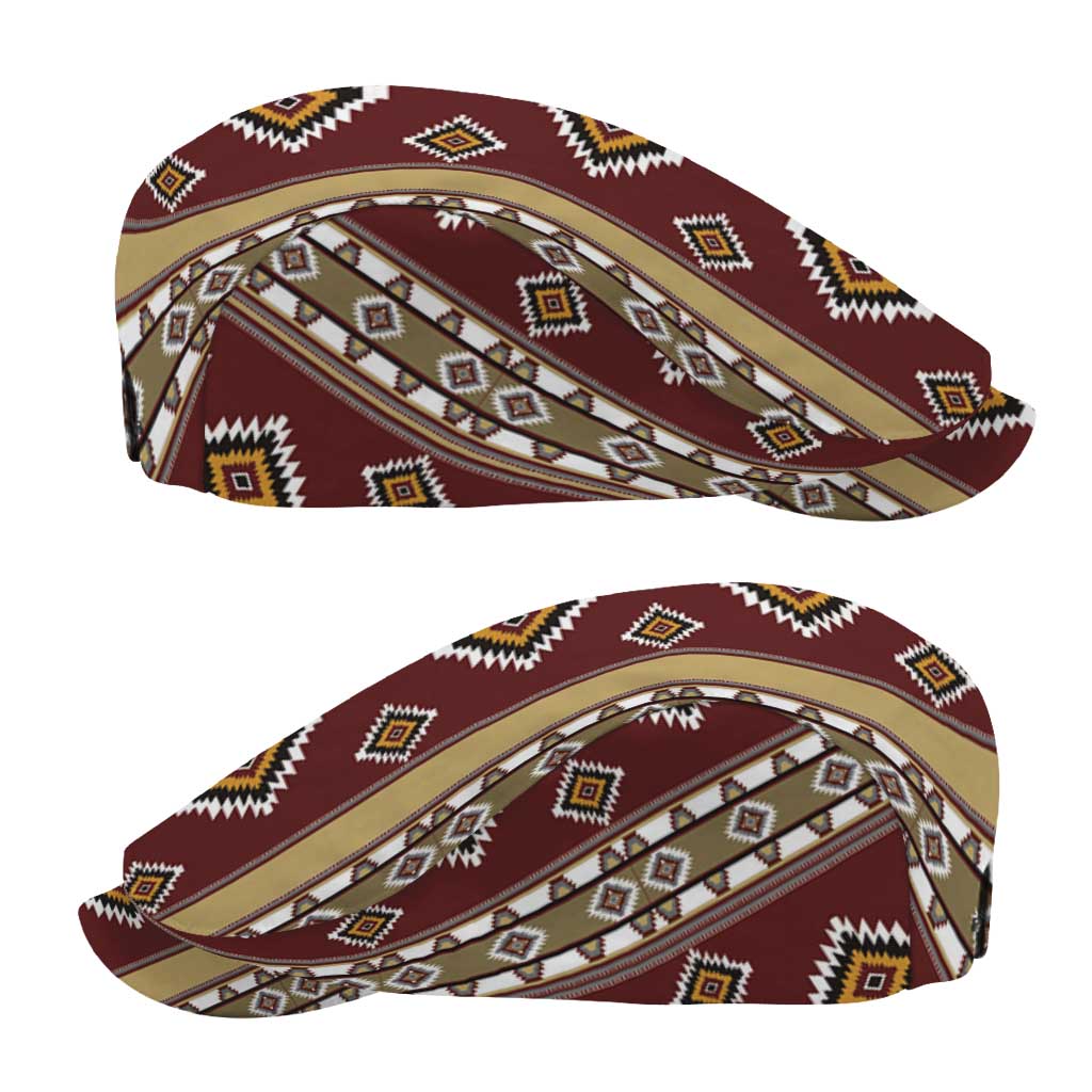 Native American Navajo Jeff Hat Tribal Pattern