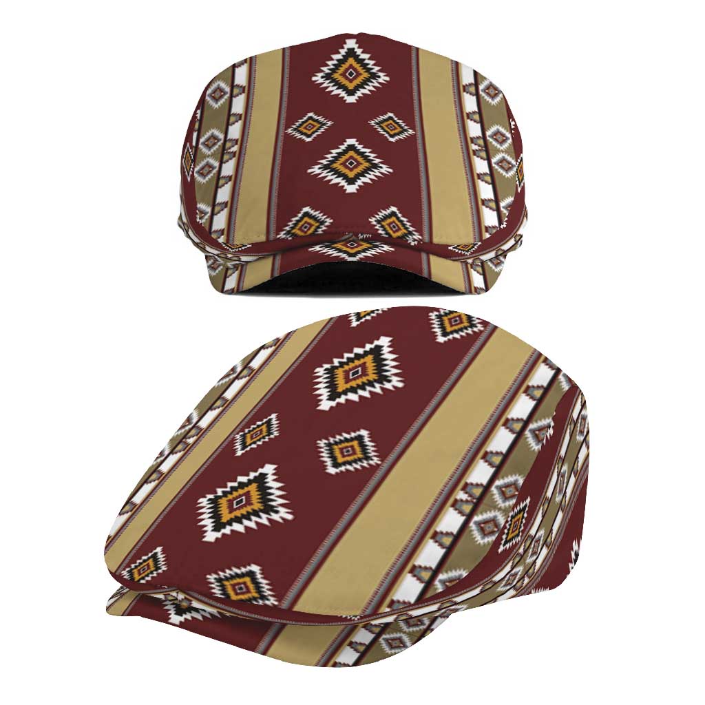 Native American Navajo Jeff Hat Tribal Pattern