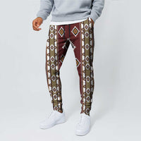 Native American Navajo Jogger Pants Tribal Pattern
