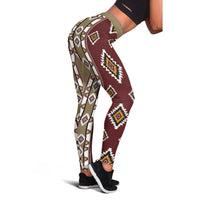 Native American Navajo Leggings Tribal Pattern