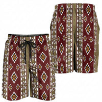 Native American Navajo Shorts for Men Tribal Pattern