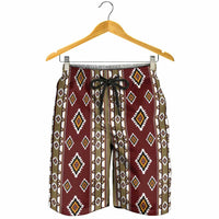 Native American Navajo Shorts for Men Tribal Pattern