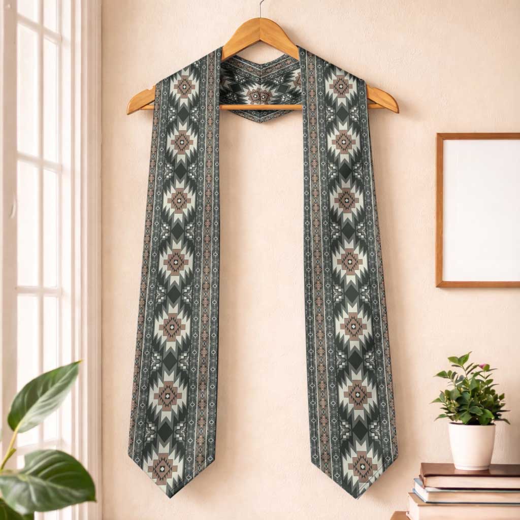 Native American Tribal Pattern Graduation Stole