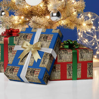 Native American Wrapping Paper Roll Indian Land For Back Now