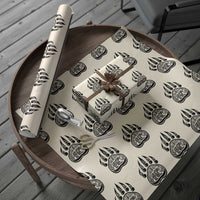 Native Inspired Alaska Grizzly Bear Wrapping Paper Roll Pacific Northwest Pride