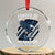 Navy Military 250th Anniversary Crystal Glass Ornament Forged Of Salt And Steel 250 Years Strong - Wonder Print Shop