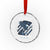 Navy Military 250th Anniversary Crystal Glass Ornament Forged Of Salt And Steel 250 Years Strong - Wonder Print Shop