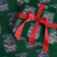 Navy Veteran Wrapping Paper Roll King Neptune Shellback Ancient Order Of The Deep - Wonder Print Shop