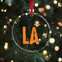 ND Ireland Matching Group Crystal Glass Ornament Irish Pride St Patricks Day Family or Friends