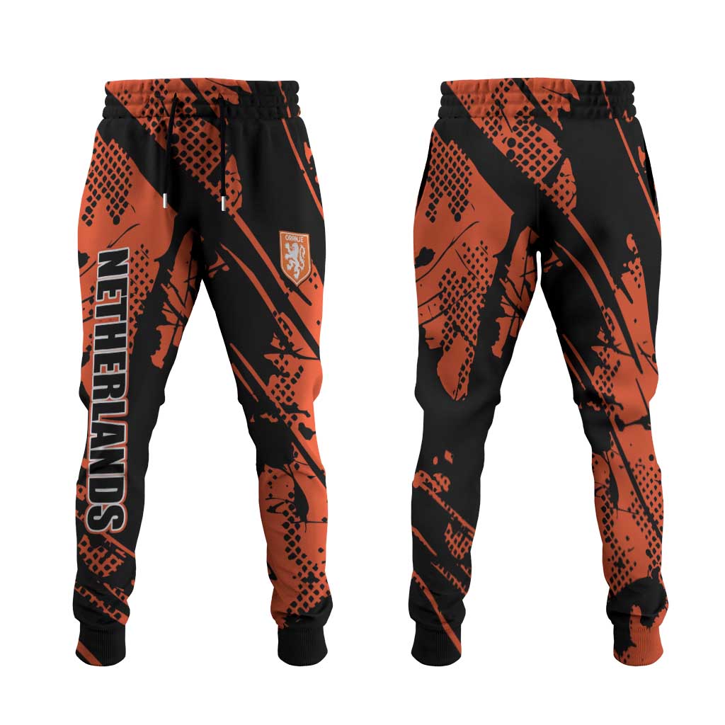 Nederlands 2026 World Football Jogger Pants Hup Holland Hup Lions - Wonder Print Shop