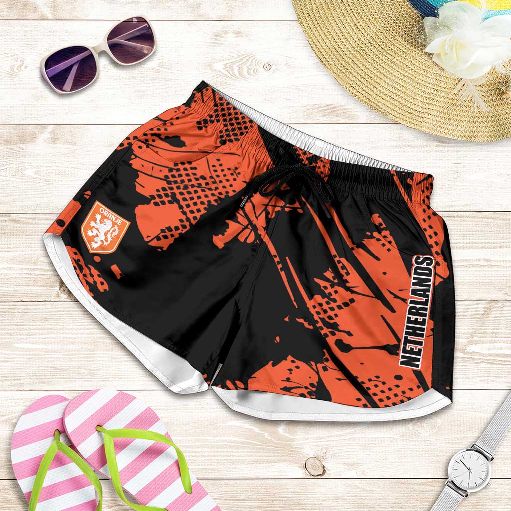Nederlands 2026 World Football Shorts for Women Hup Holland Hup Lions - Wonder Print Shop