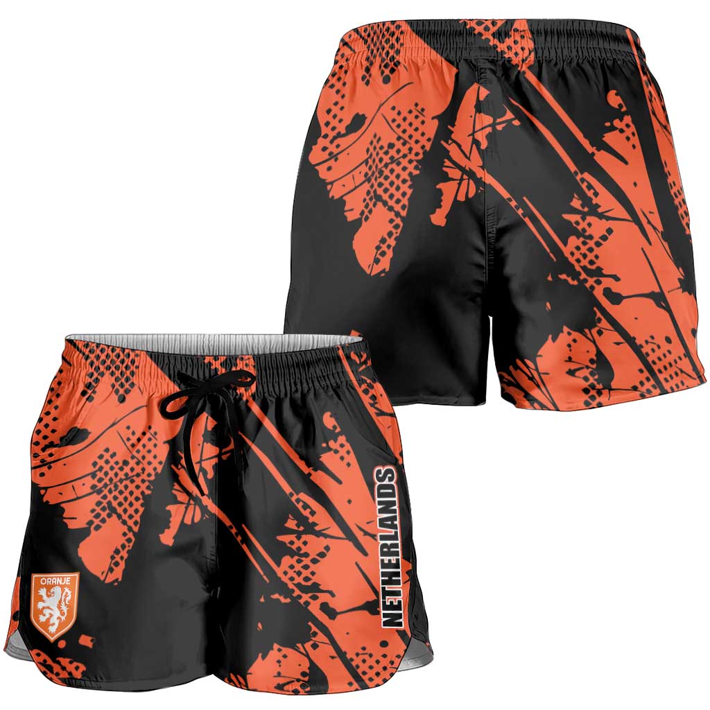 Nederlands 2026 World Football Shorts for Women Hup Holland Hup Lions - Wonder Print Shop