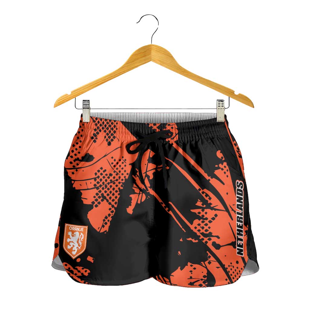Nederlands 2026 World Football Shorts for Women Hup Holland Hup Lions - Wonder Print Shop