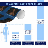 Need-Jesus Sarcastic Afro Doll Meme Funny Saying Christian Wrapping Paper Roll Black Girl African Pride