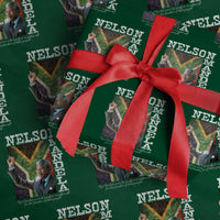 Nelson Mandela Quote Wrapping Paper Roll Real Leaders Must Be Ready To Sacrifice All For The Freedom