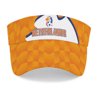 Netherlands 2026 Football Sun Visor Cap Wij Houden Van Oranje