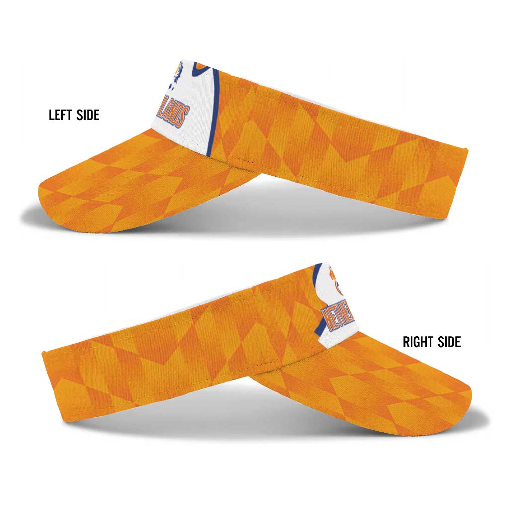 Netherlands 2026 Football Sun Visor Cap Wij Houden Van Oranje