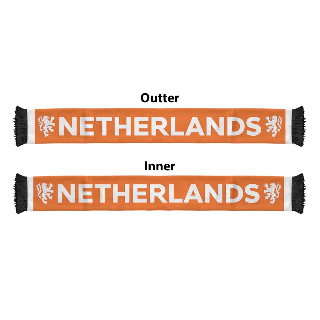 Netherlands Football 2026 Soccer Scarf Simple Style