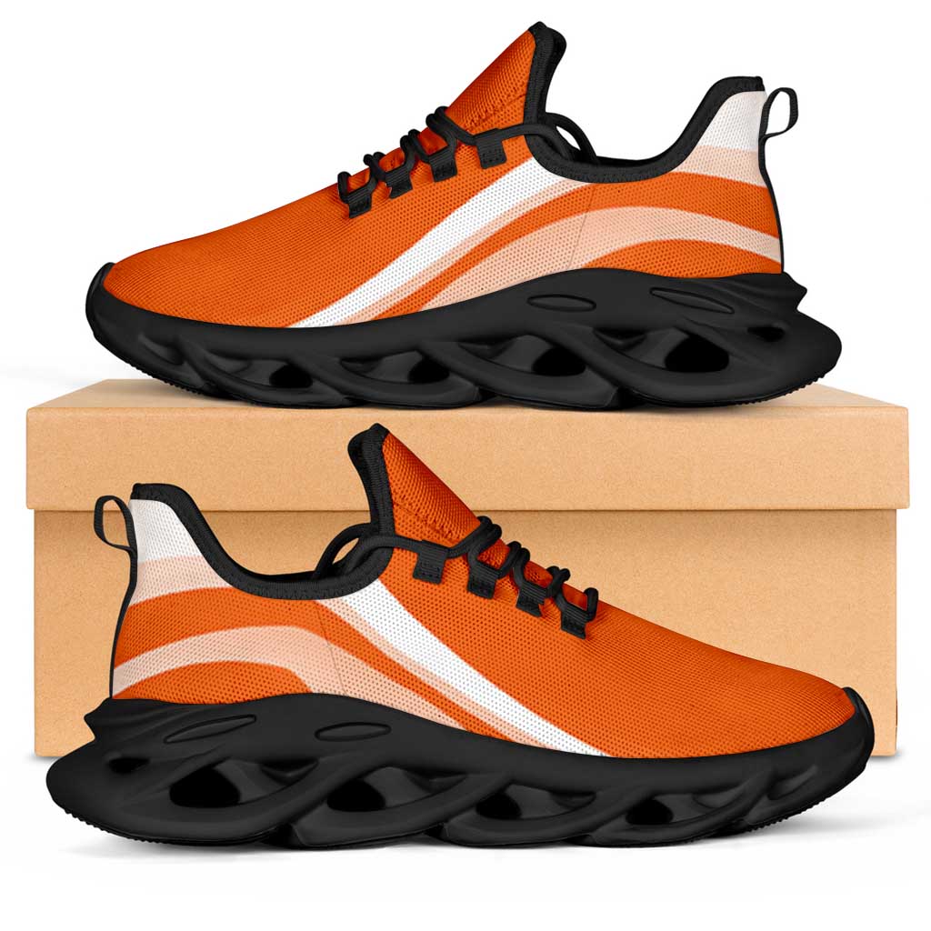 Netherlands Football Clunky Sneakers Curve Style