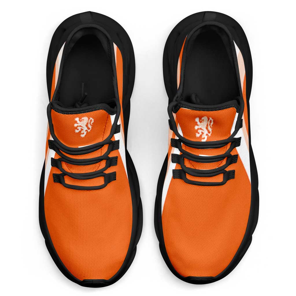 Netherlands Football Clunky Sneakers Curve Style