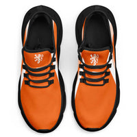 Netherlands Football Clunky Sneakers Curve Style