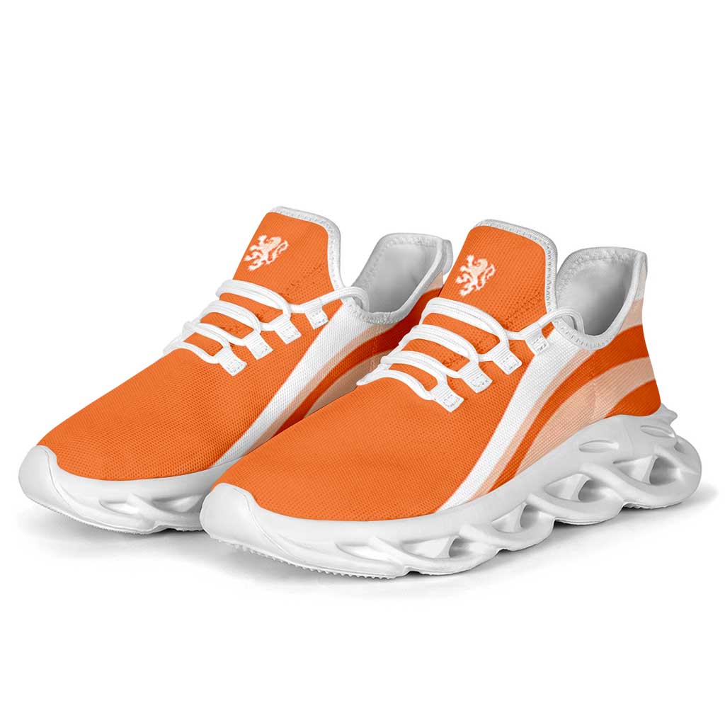 Netherlands Football Clunky Sneakers Curve Style