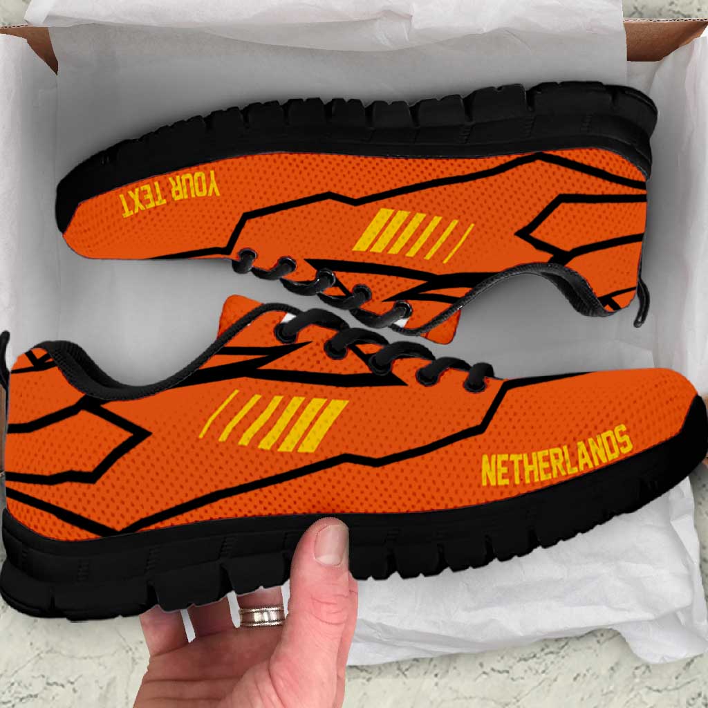 Netherlands Football Nations 2026 Personalized Sneakers Sporty Pattern