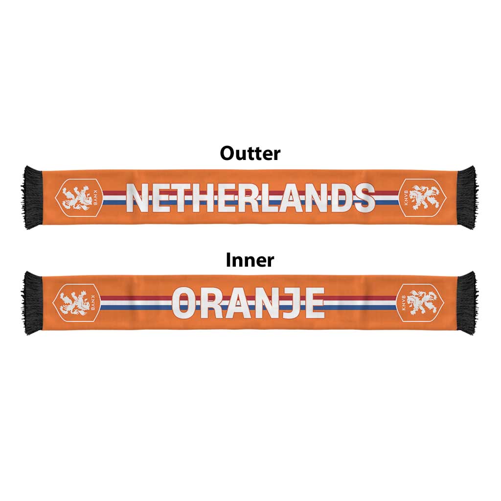Netherlands World Football 2026 Soccer Scarf Go Oranje Road To Glory