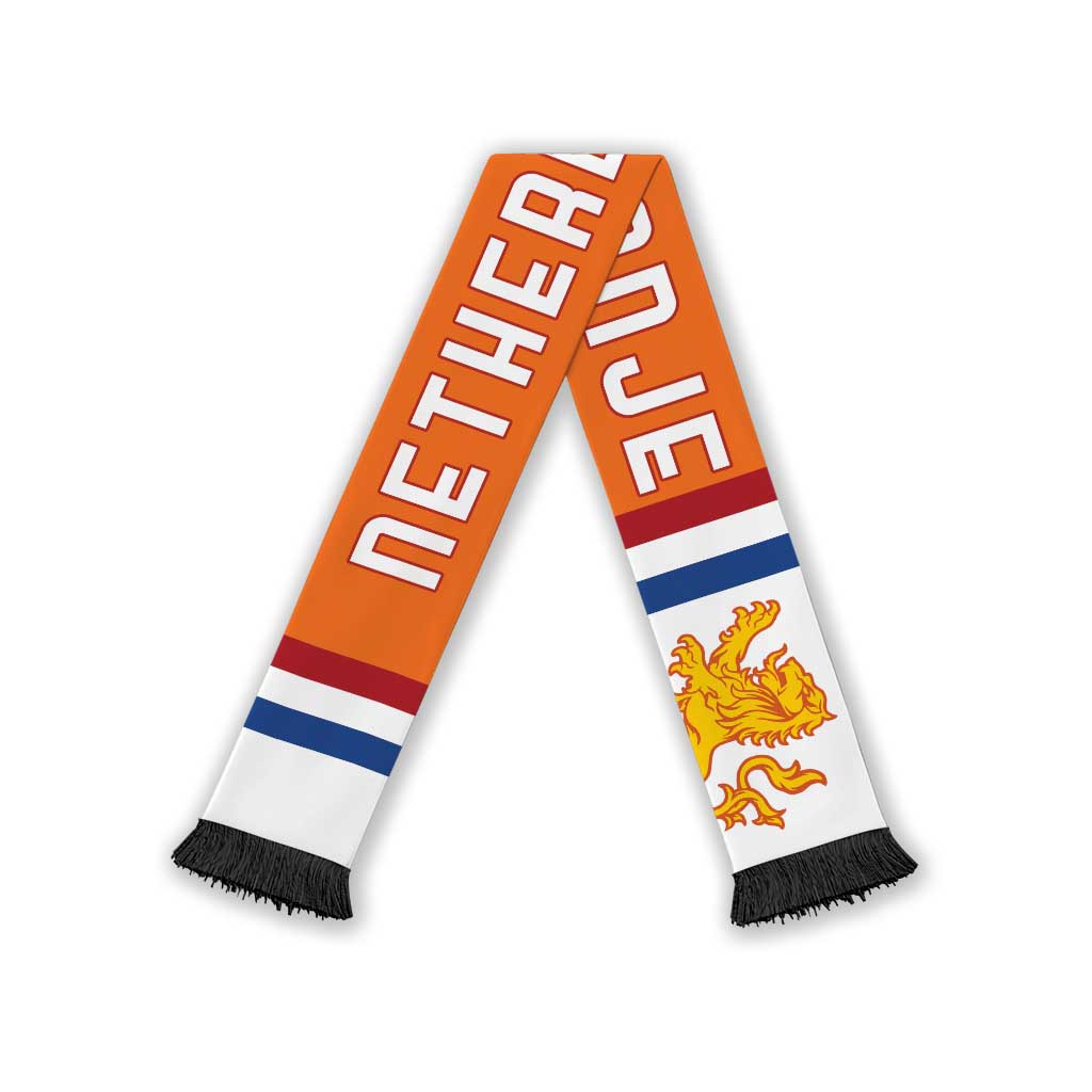 Netherlands World Football 2026 Soccer Scarf National Pride Never Stops
