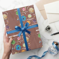 Neurodiverse Universe Wrapping Paper Roll Autism Awareness ASD ADHD Neurodiversity Sped Teacher - Wonder Print Shop